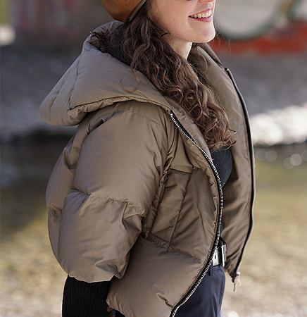 Mina. Ledermütze aus feinem Ziegenleder, handschuhweich.